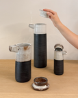 Ceramic Pitcher | Black & White