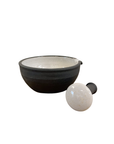 Ceramic Pestel & Mortar | Black & White