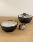 Ceramic Pestel & Mortar | Black & White