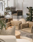 Minimalist Occasional Chair | Leather