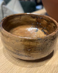 Ceramic Bowl | Crevice Charred Brown Glazed
