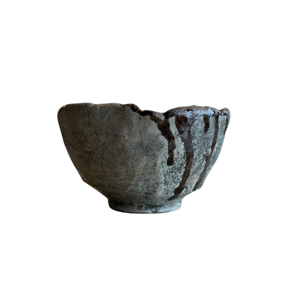 Ash Drip Ceramic Bowl