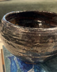 Ceramic Bowl | Carbon Coal Glazed
