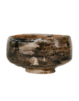 Ceramic Bowl | Crevice Charred Brown Glazed