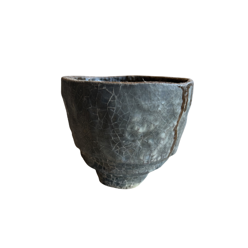 Grey Charred Matt Ceramic Bowl