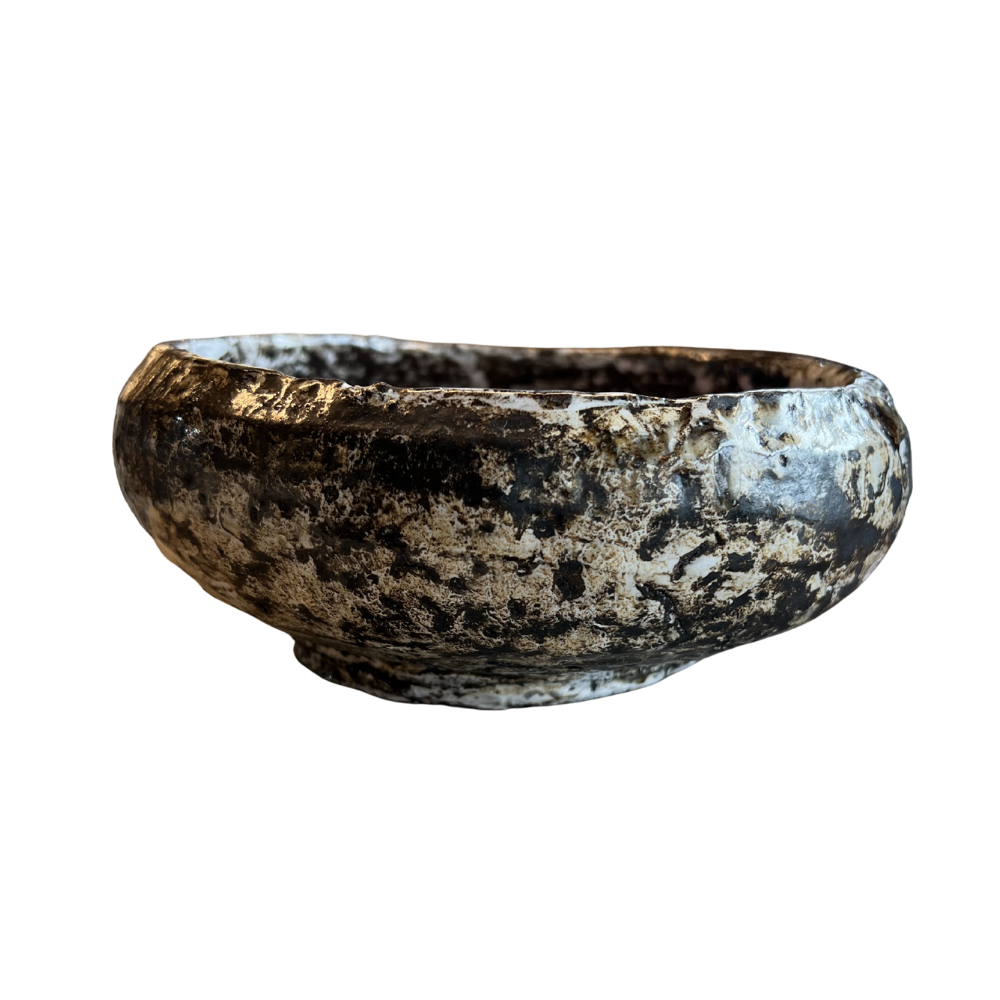 Riverbend Ash Glazed Ceramic Bowl