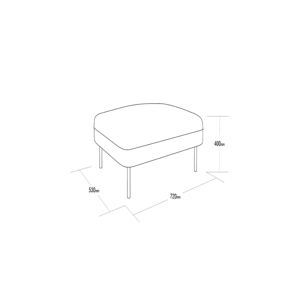 Retreat | Armchair &amp; Ottoman